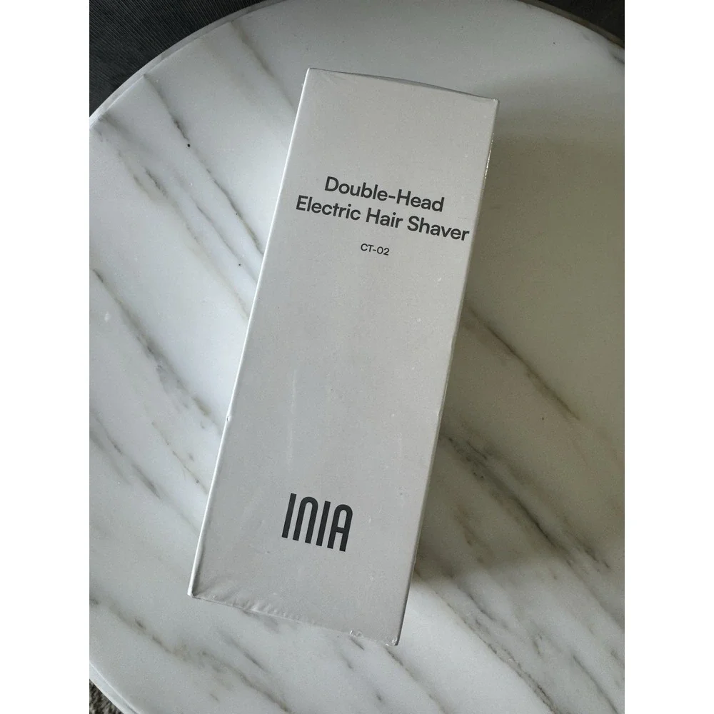 INIA Double-Head Electric Hair Shaver CT-02, High Speed Motor, USB, Portable